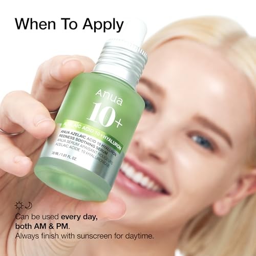 ANUA - AZELAIC ACID 10 HYALURON REDNESS SOOTHING SERUM 30ML