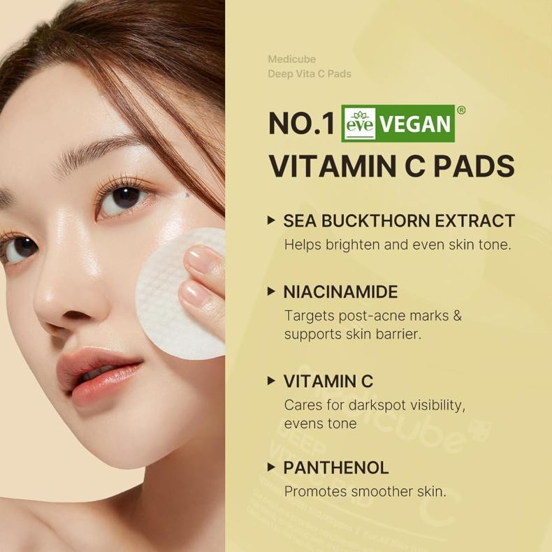 Medicube Deep Vita C Pad 70 Uds