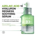 ANUA - AZELAIC ACID 10 HYALURON REDNESS SOOTHING SERUM 30ML