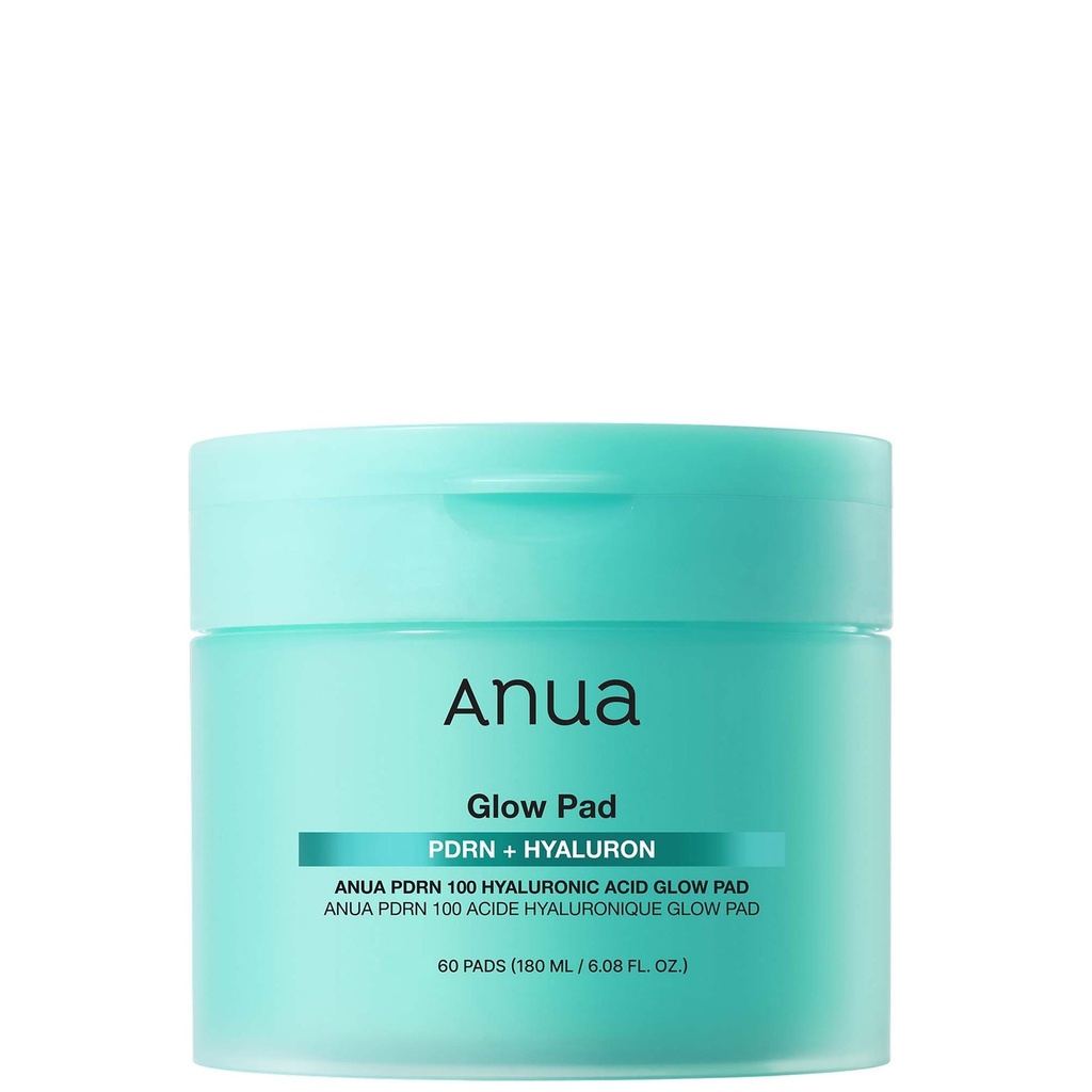 ANUA - PDRN 100 HYALURONIC ACID GLOW PAD (60EA)180ML