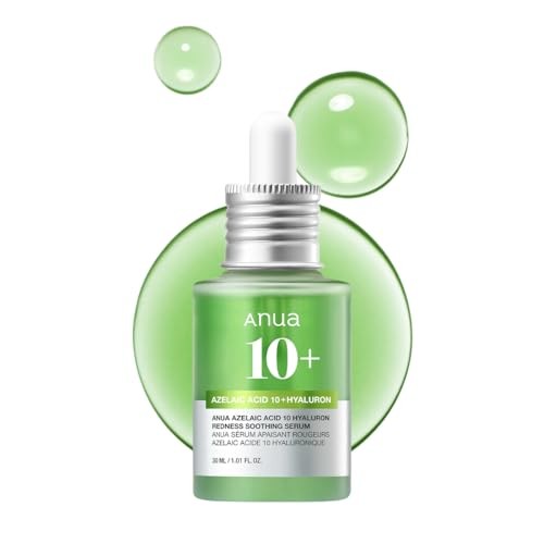 ANUA - AZELAIC ACID 10 HYALURON REDNESS SOOTHING SERUM 30ML
