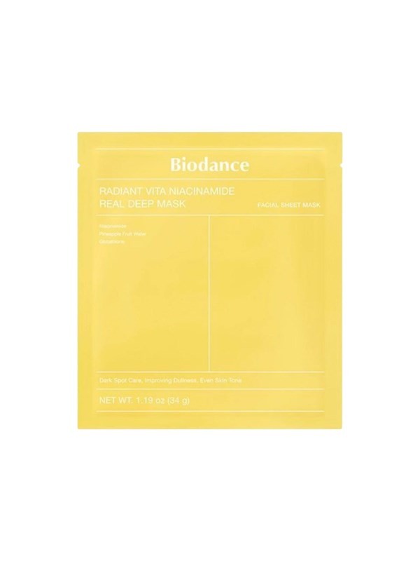 Biodance - Radiant Vita Niacinamide Real Deep Mask 1 Pcs