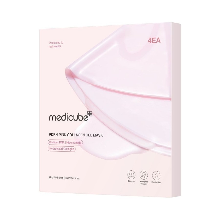 MEDICUBE - PDRN PINK COLLAGEN GEL MASK (28G*4EA)