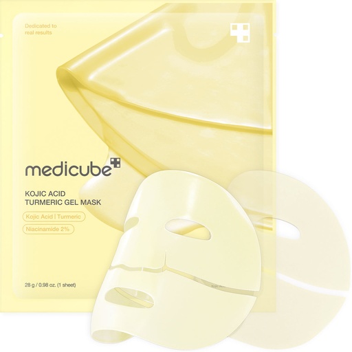 MEDICUBE - Kojic Acid Turmeric Brightening Gel Mask 28g