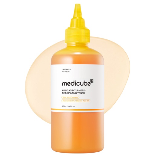 MEDICUBE - Kojic Acid Turmeric Resurfacing Toner 250ml