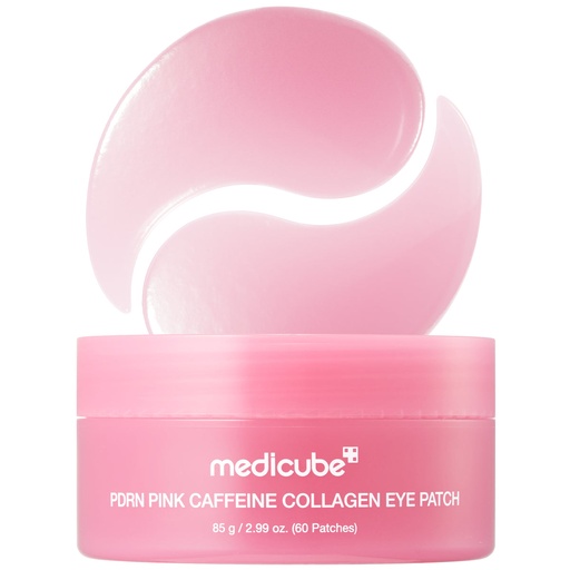 MEDICUBE - PDRN Pink Caffeine Collagen Eye Patch 60 Patchs
