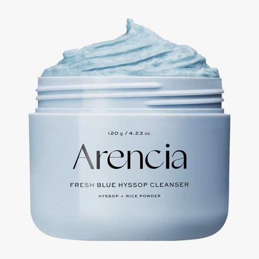 ARENCIA - Blue Hyssop Rice Mochi Cleanser 120g